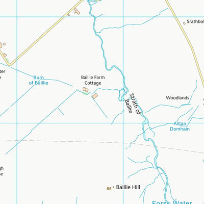 UK Topographic Maps Highland (ND06) digital map