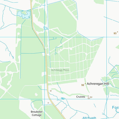 UK Topographic Maps Highland (ND06) digital map
