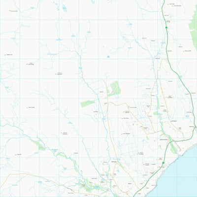 UK Topographic Maps Highland (ND13) digital map
