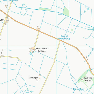 UK Topographic Maps Highland (ND26) digital map