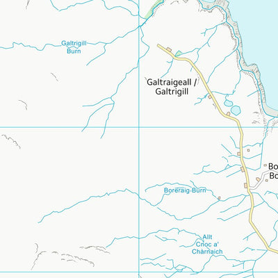 UK Topographic Maps Highland (NG15) digital map