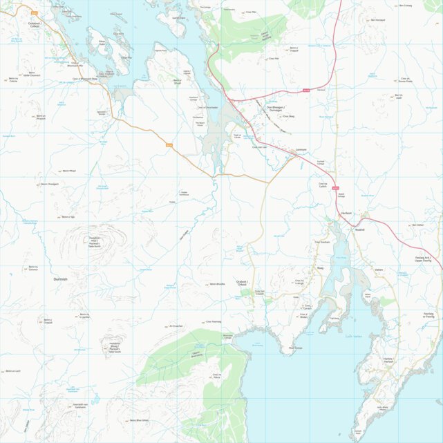Highland (NG24) Map by UK Topographic Maps | Avenza Maps
