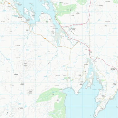 UK Topographic Maps Highland (NG24) digital map