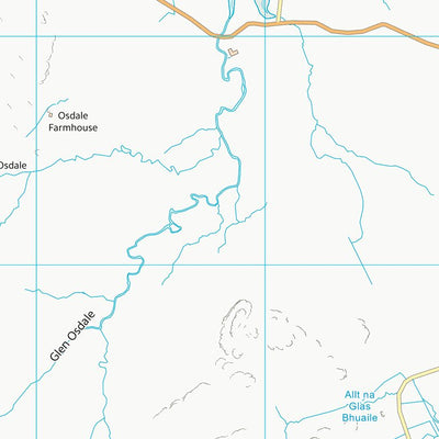 UK Topographic Maps Highland (NG24) digital map