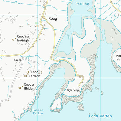 UK Topographic Maps Highland (NG24) digital map