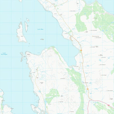 UK Topographic Maps Highland (NG25) digital map