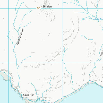 UK Topographic Maps Highland (NG32) digital map