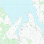 UK Topographic Maps Highland (NG35) digital map