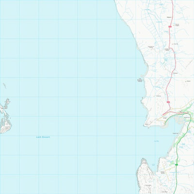 UK Topographic Maps Highland (NG36) digital map