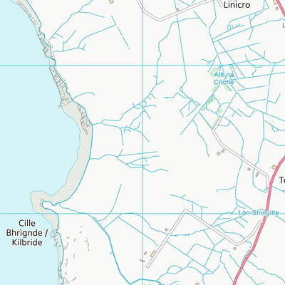UK Topographic Maps Highland (NG36) digital map