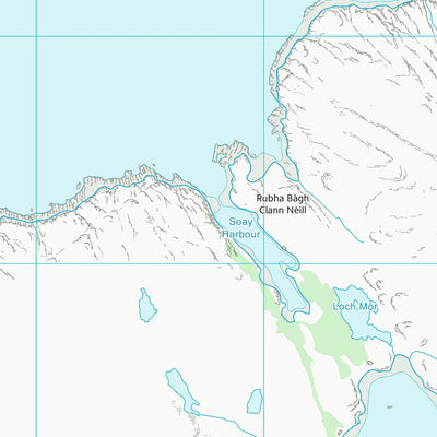 UK Topographic Maps Highland (NG41) digital map