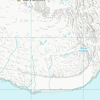 UK Topographic Maps Highland (NG41) digital map