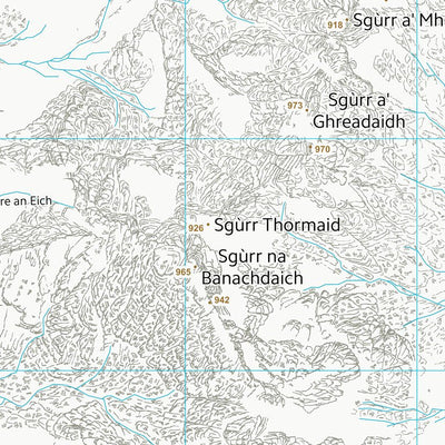 UK Topographic Maps Highland (NG42) digital map