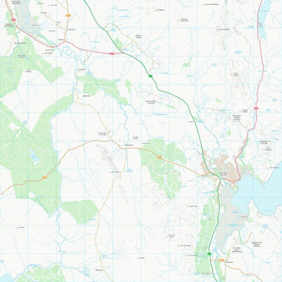 Postnet Highland Ridge Map Highland (NG44) Map by UK Topographic Maps | Avenza Maps