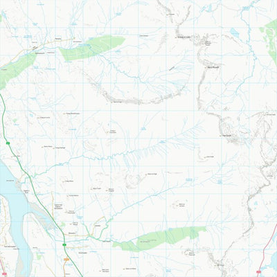 UK Topographic Maps Highland (NG45) digital map
