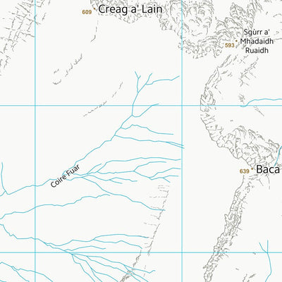 UK Topographic Maps Highland (NG45) digital map