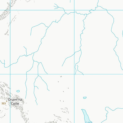 UK Topographic Maps Highland (NG46) digital map