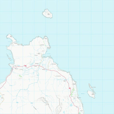 UK Topographic Maps Highland (NG47) digital map