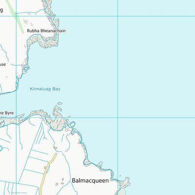 UK Topographic Maps Highland (NG47) digital map