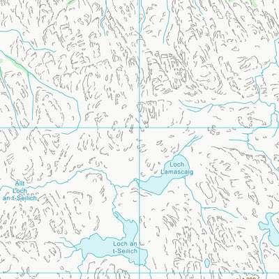 UK Topographic Maps Highland (NG50) digital map