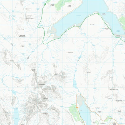 UK Topographic Maps Highland (NG52) digital map