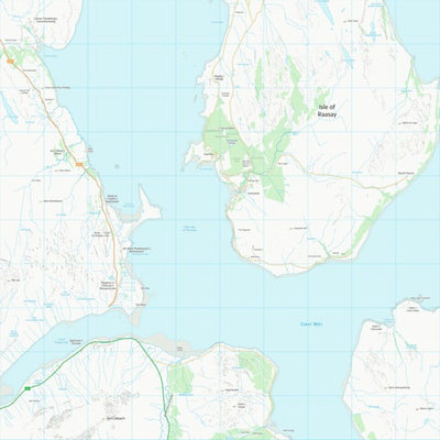 UK Topographic Maps Highland (NG53) digital map