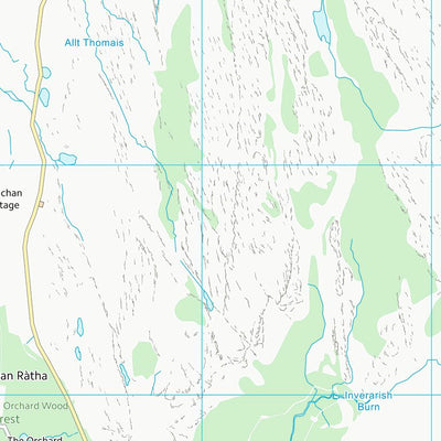 UK Topographic Maps Highland (NG53) digital map