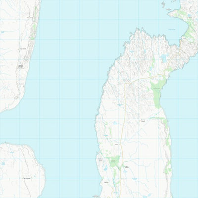 UK Topographic Maps Highland (NG54) digital map