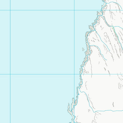 UK Topographic Maps Highland (NG54) digital map