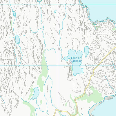 UK Topographic Maps Highland (NG54) digital map
