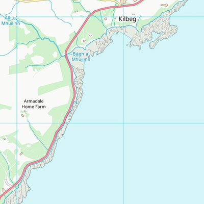 UK Topographic Maps Highland (NG60) digital map