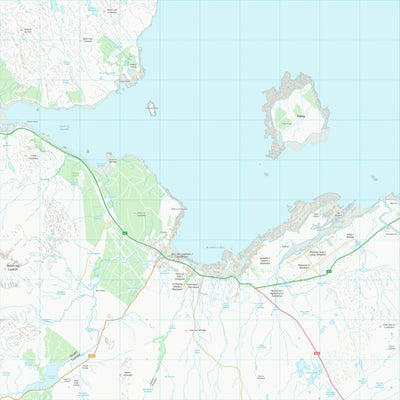 UK Topographic Maps Highland (NG62) digital map