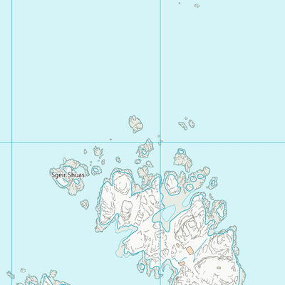 UK Topographic Maps Highland (NG66) digital map