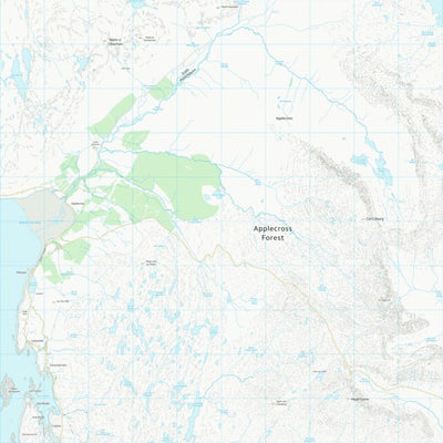 UK Topographic Maps Highland (NG74) digital map