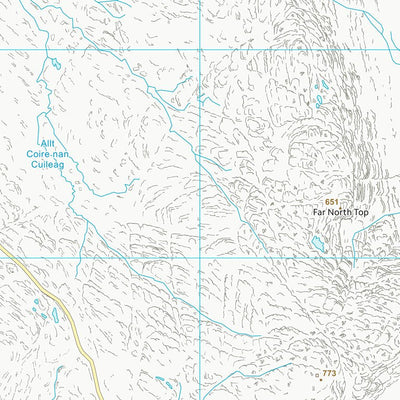 UK Topographic Maps Highland (NG74) digital map