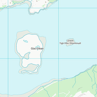UK Topographic Maps Highland (NG82) digital map