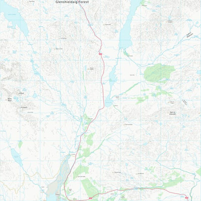 UK Topographic Maps Highland (NG84) digital map