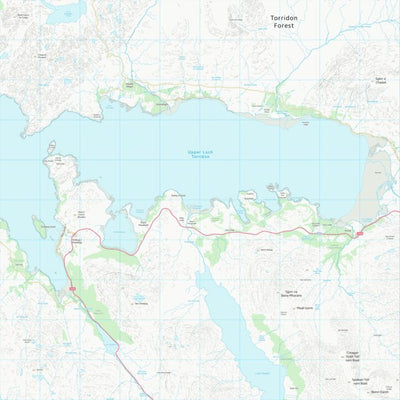 UK Topographic Maps Highland (NG85) digital map