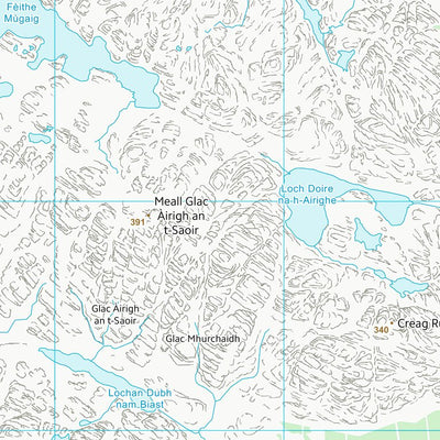 UK Topographic Maps Highland (NG87) digital map