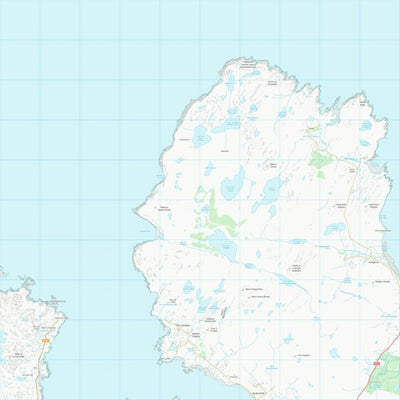 UK Topographic Maps Highland (NG89) digital map