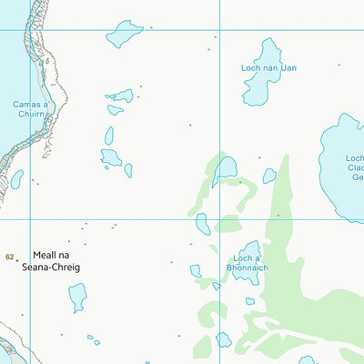 UK Topographic Maps Highland (NG89) digital map
