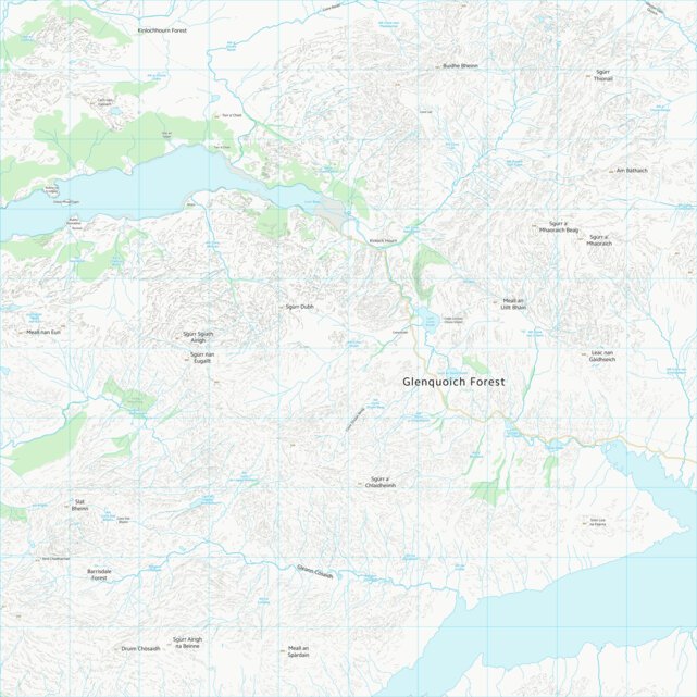 Highland (NG90) Map by UK Topographic Maps | Avenza Maps