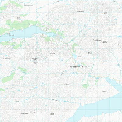 UK Topographic Maps Highland (NG90) digital map