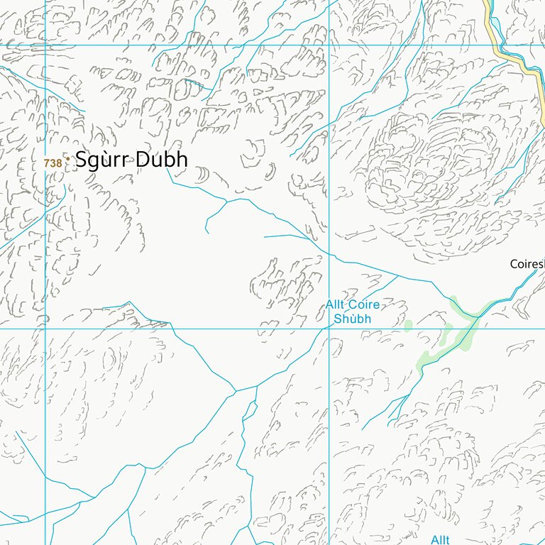 Highland (NG90) Map by UK Topographic Maps | Avenza Maps