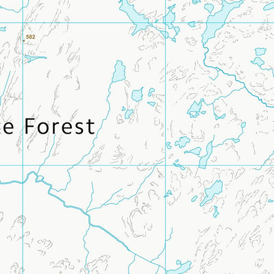 UK Topographic Maps Highland (NG92) digital map
