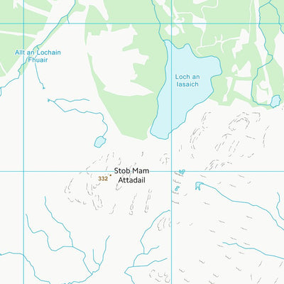 UK Topographic Maps Highland (NG93) digital map