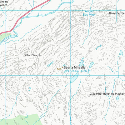 UK Topographic Maps Highland (NG95) digital map