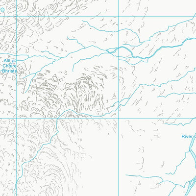 UK Topographic Maps Highland (NG96) digital map