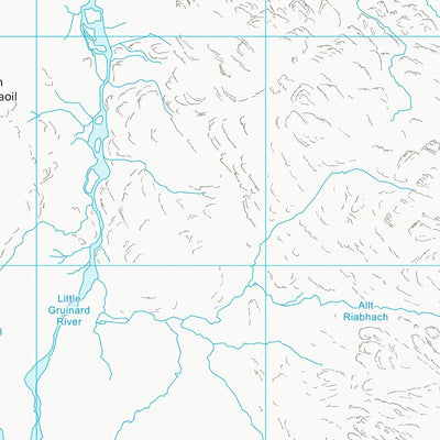 UK Topographic Maps Highland (NG98) digital map