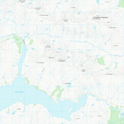 UK Topographic Maps Highland (NH00) digital map